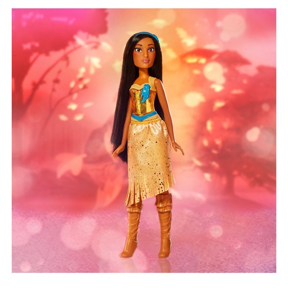 Disney Princess Royal Shimmer Pocahontas Fashion Doll, Accessories Included NIB - Picture 7 of 8